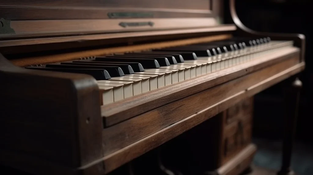 old piano to be removed